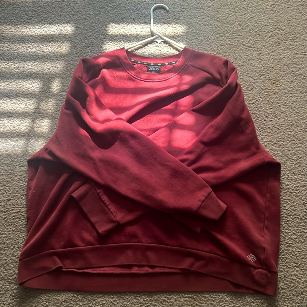 Zelos Red Sweatshirt